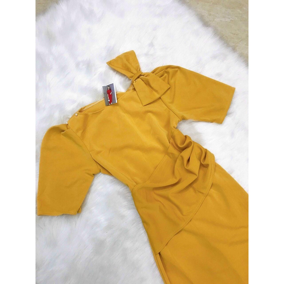 Đầm body ôm đính cườm cao cấp sang chảnh diện đi chơi, dạo phố, dự tiệc siêu đẹp fashionzero - 80013