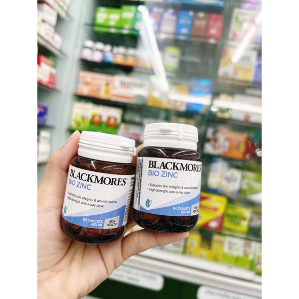 Viên uống bổ sung kẽm Blackmores Zinc - Chai 84 viên