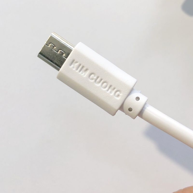 Bộ sạc liền dây chân micro dành cho android,oppo,htc..chân micro-có thêm khe usb trên cóc,KMG-813 chính hãng Kim Cương