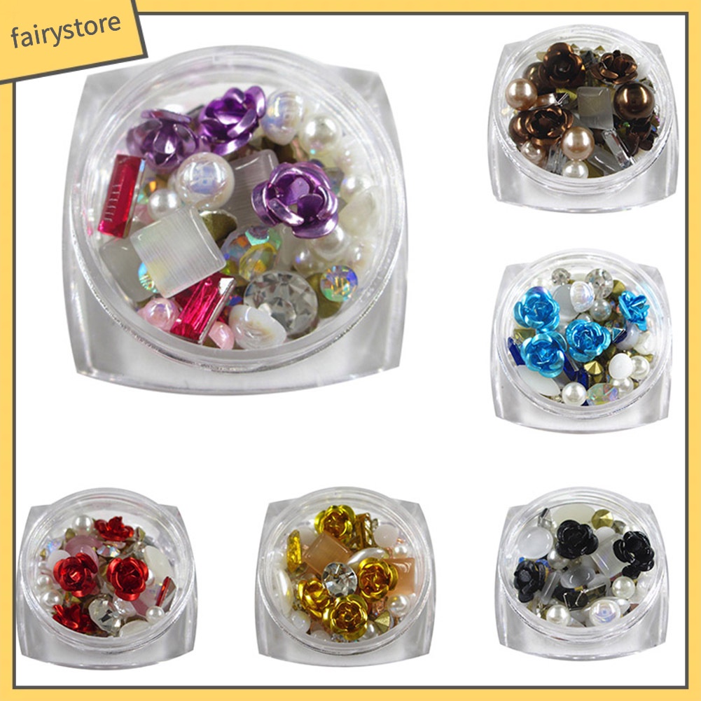 Hộp phụ kiện trang trí móng tay nghệ thuật chuyên dụng chất lượng cao