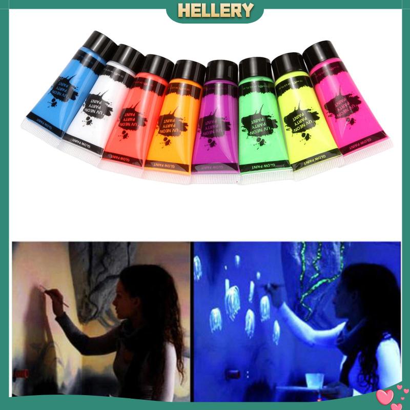 Sơn Dạ Quang Neon Vẽ Mặt Và Cơ Thể 8 Tuýp 10ML