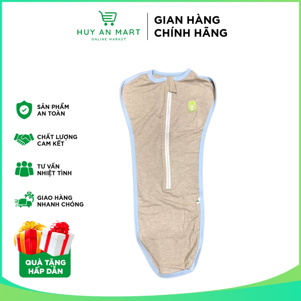 Túi ngủ cho bé CAO CẤP 100% COTTON giúp bé ngủ ngon