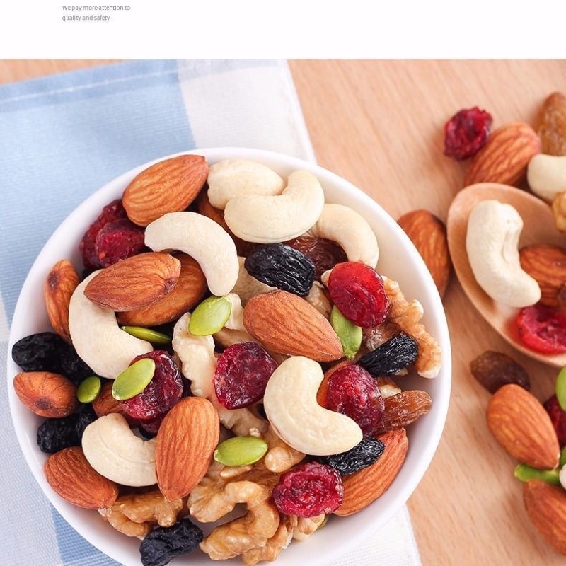 GRANOLA 7 loại Siêu Hạt Mix gói 500g - Granola ăn kiêng, không đường, không phẩm màu nhân tạo