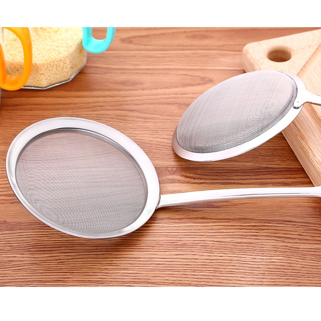 Rây Lọc Bằng Thép Không Gỉ Dày Dặn Loại Bỏ Dầu Mỡ Lzdhuiz Shop61