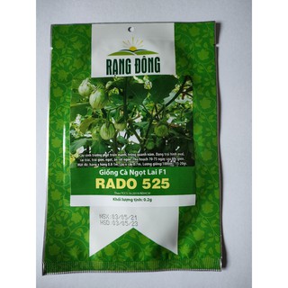 Hạt giống cà ngọt lai F1 Rạng Đông