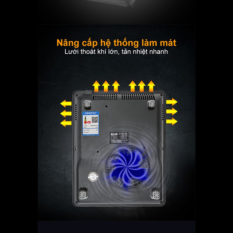 xào đa chức năng Bếp từ，màn hình cảm ứng thông minh, không thấm nước, xào đa chức năng, tiết kiệm năng lượng