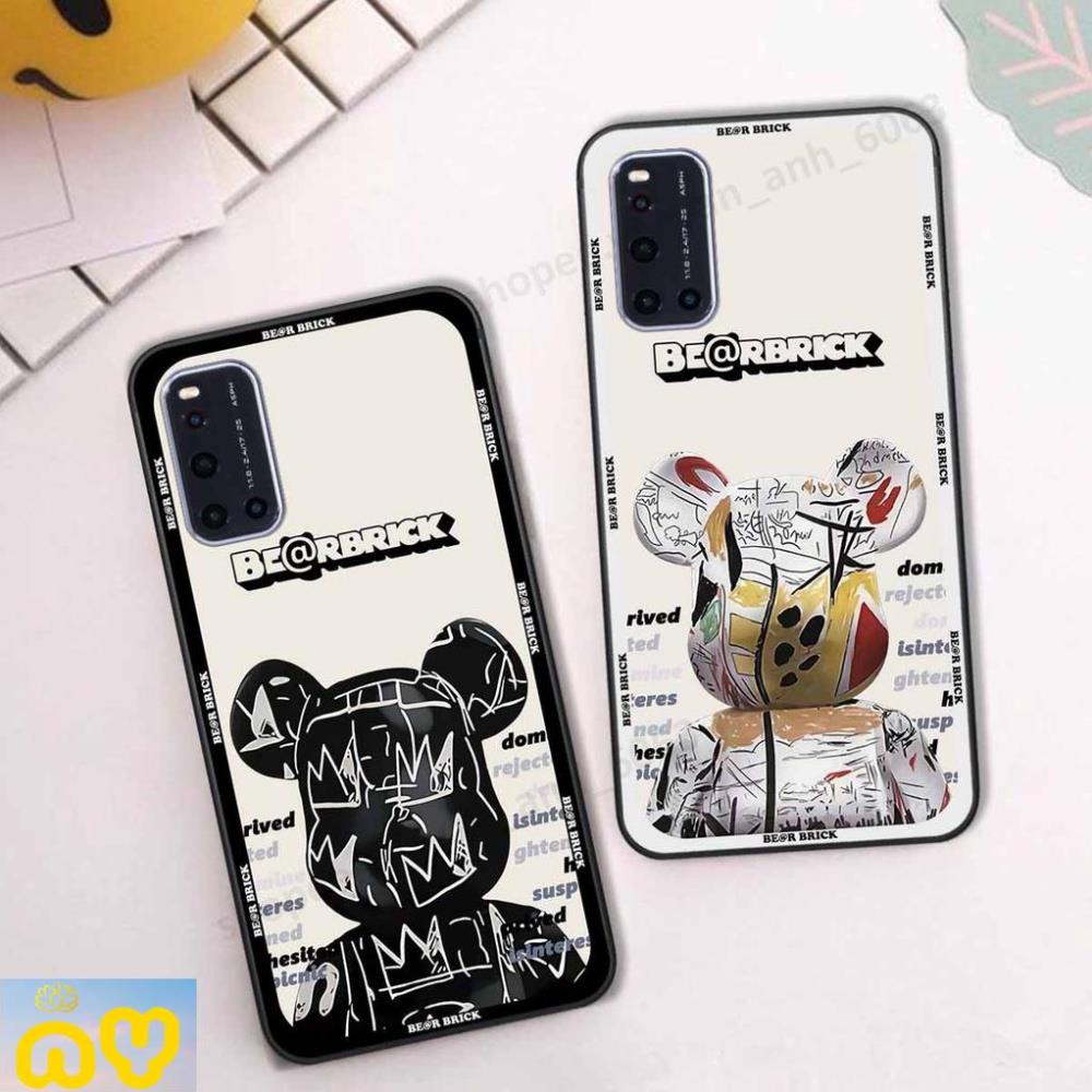 Ốp lưng Vivo V19 be@r brick mars thời trang, Ốp lưng lưng điện thoại viền dẻo siêu chất Như Ý
