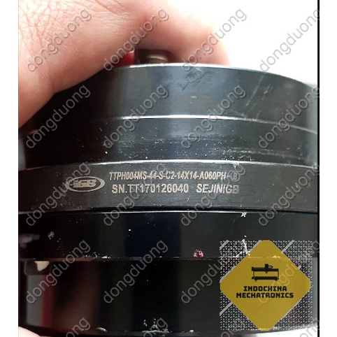 Giảm tốc vuông SEJINIGB, tỷ lệ 1-44/ phù hợp AC servo 400w, đầy đủ khóa trục, hàng đẹp, hàng tháo máy