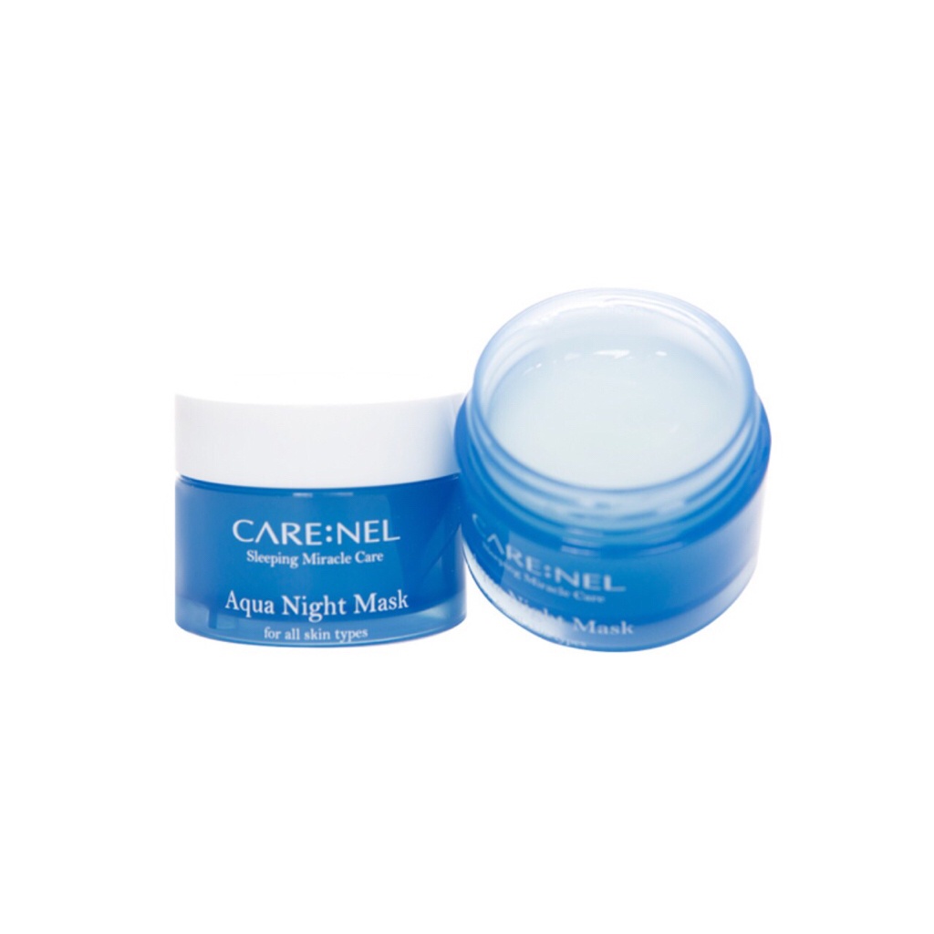 Mặt nạ ngủ mặt dưỡng ẩm Carenel Aqua Night Mask 15ml