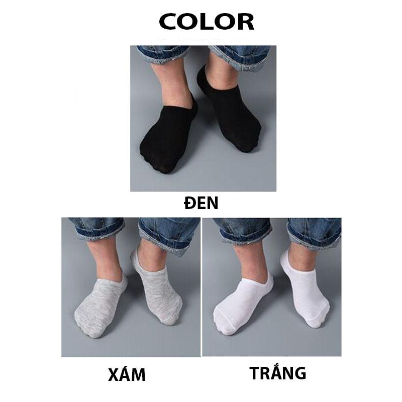 [Mã FAMALLT5 giảm 15% đơn 150K] Tất trơn cổ ngắn MĐ T318 nhiều màu