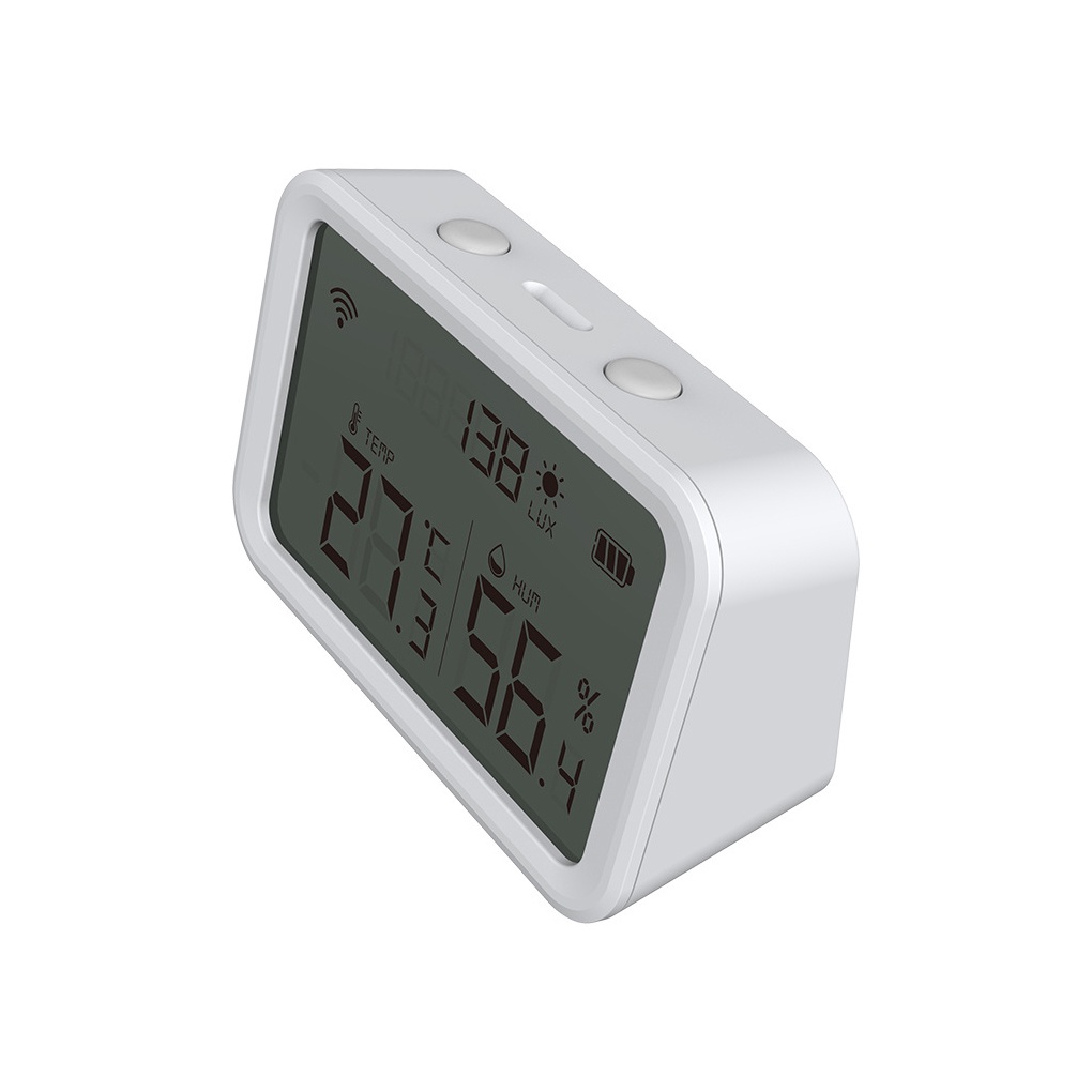 Thiết bị cảm biến Nhiệt độ Độ ẩm Nhiệt kế Thông minh Cổng vào LCD