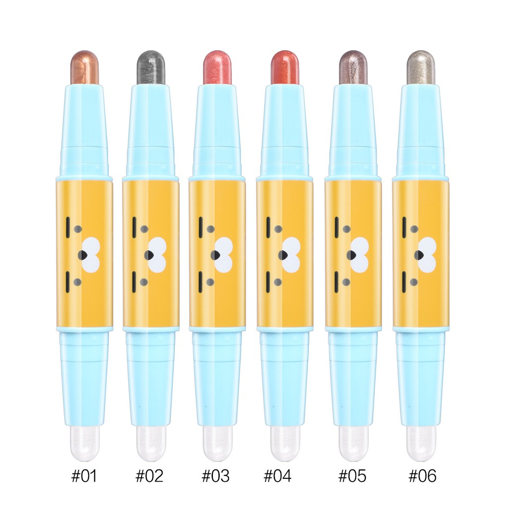 Phấn mắt HengFang H6531 dạng thỏi hai đầu dễ thương tiện dụng cho phái nữ 28g