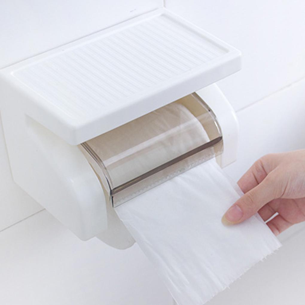 Giá Đỡ Cuộn Giấy Vệ Sinh Bằng Nhựa Chống Nước Siêu Bền