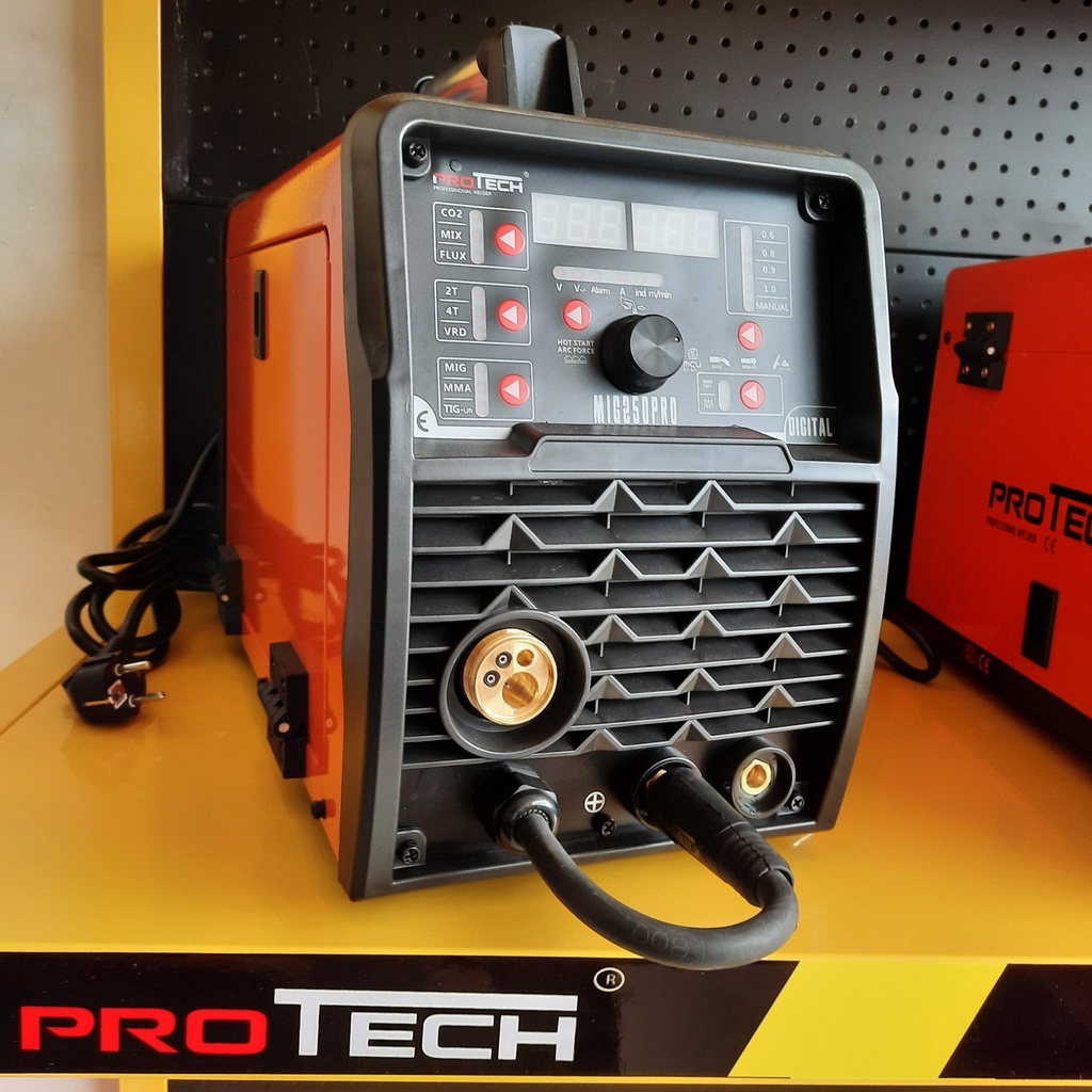 [New} Máy hàn Mig không dùng khí Protech 250Pro- Full phụ kiện