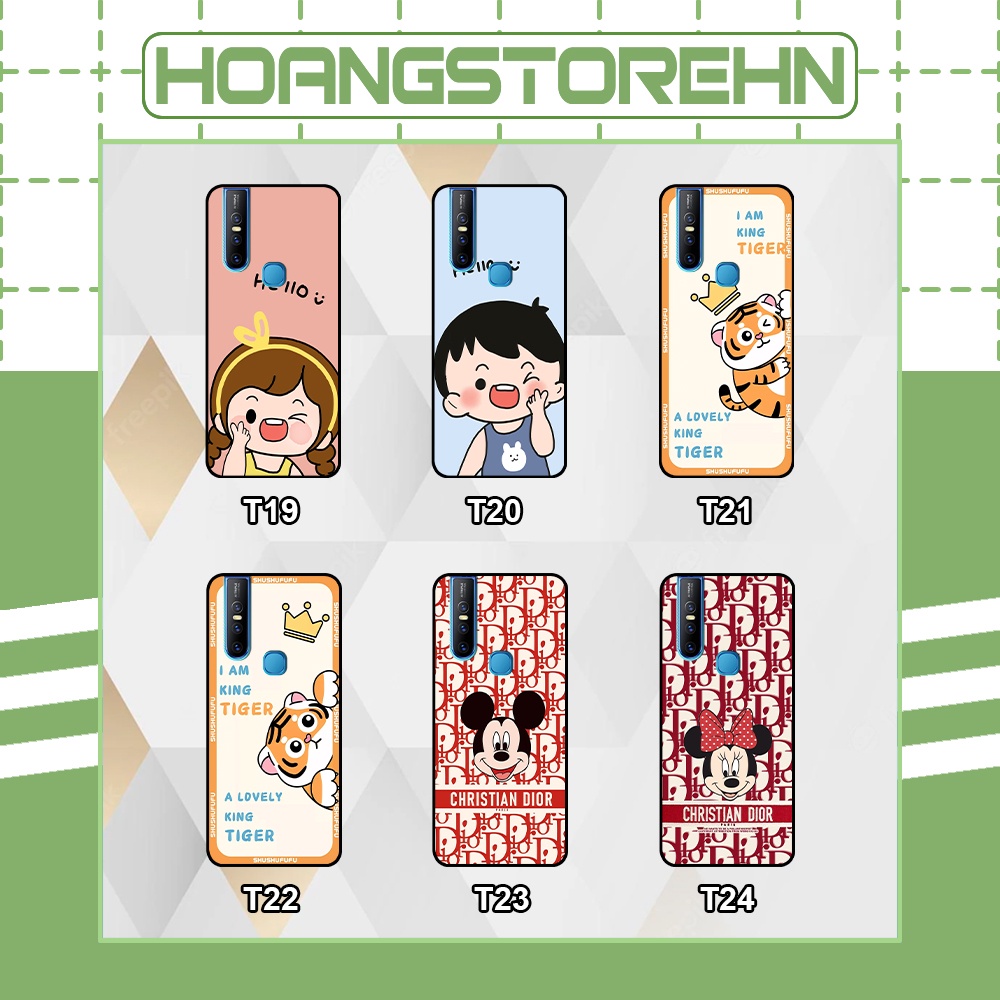 Ốp Vivo V15 / V15 Pro in hình mickey, hổ, kingtiger siêu rẻ T19 - T24