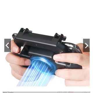 Tay cầm chơi game tản nhiệt - nút PUBG + PIn dự phòng - PUBG, ROS, FF siêu hot