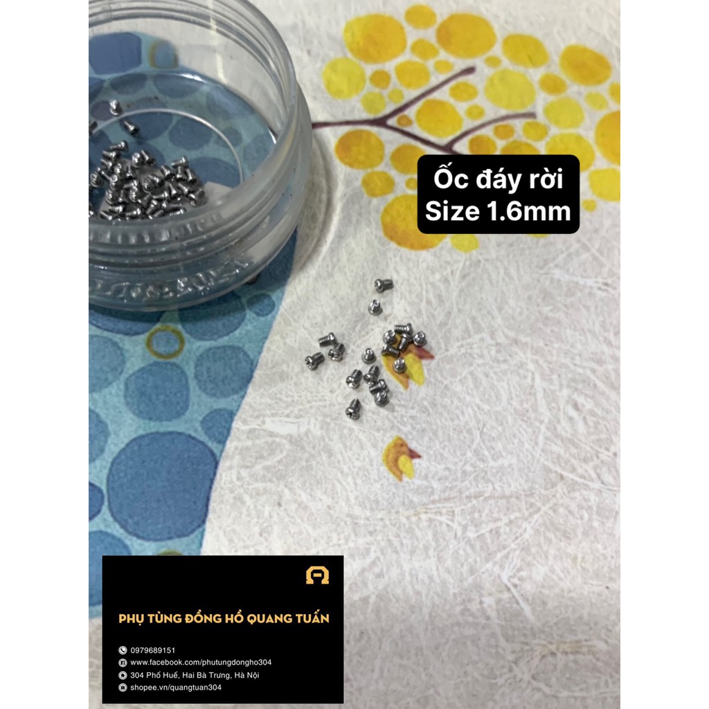 Ốc đáy chuyên dụng thay ốc đáy đồng hồ