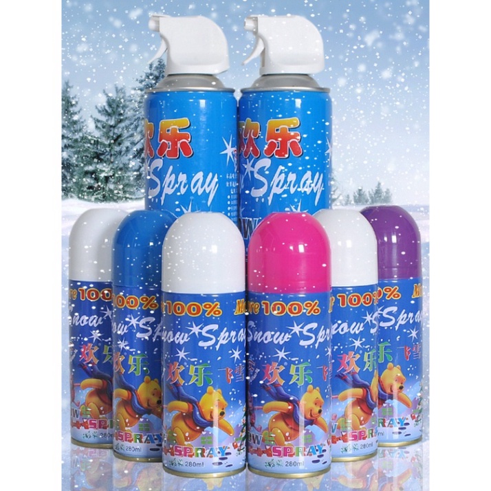 đồ chơi sinh nhật [FREESHIP] bình xịt tuyết tuyết tan,xịt dây sinh nhật