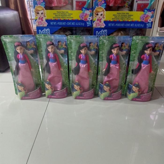 DISNEY Mô Hình Búp Bê Barbie Công Chúa Mulan Xinh Xắn