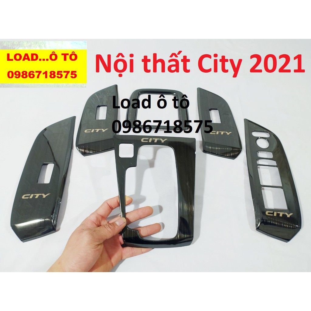 Ốp Nội Thất Honda City 2021 Vân titan Xước