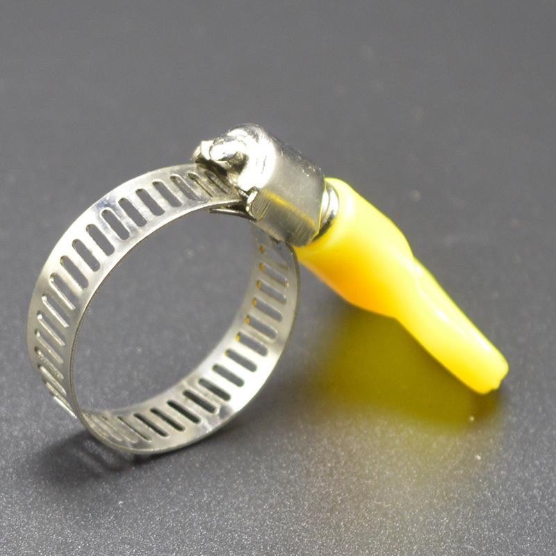 Cổ dê, đai siết ống inox có tay  vặn nhựa -  đủ size - dùng để siết ống tiện lợi dễ sử dụng chắc chắn