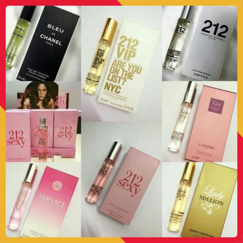 Nước Hoa Nam Nữ 20ml Nước Hoa mini Chọn Mùi Cực Thơm | BigBuy360 - bigbuy360.vn