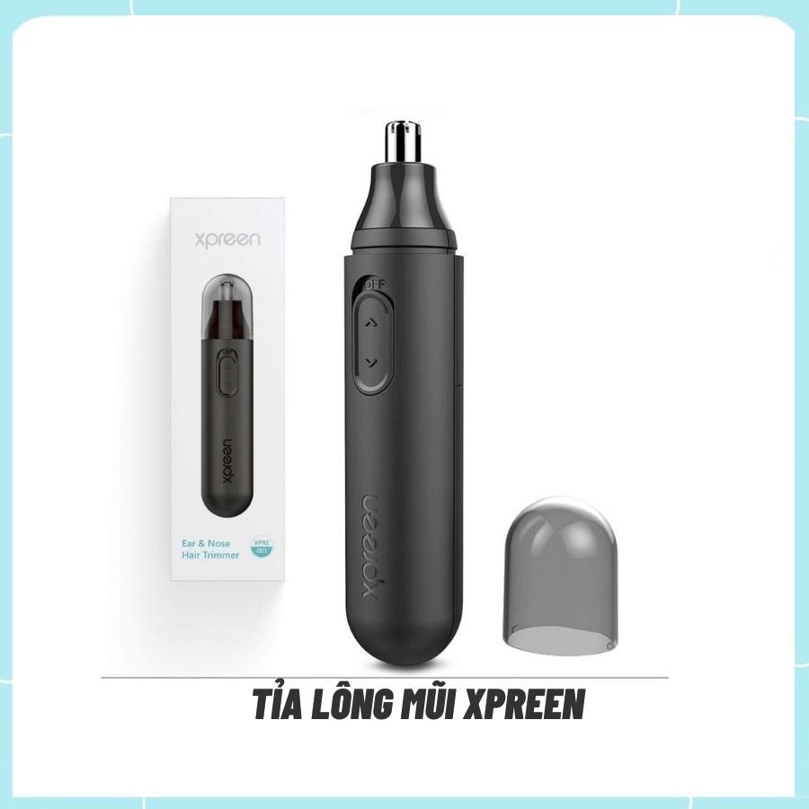 Tỉa lông mũi thông minh Xpreen AE3803 hàng cao cấp, chống giật lông mũi