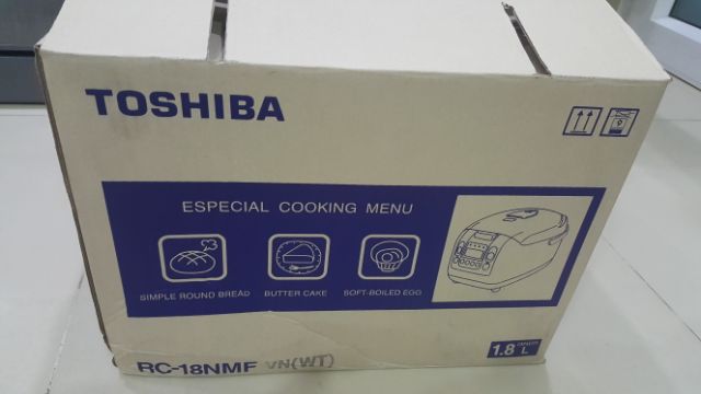 NỒI CƠM ĐIỆN TỬ TOSHIBA RC-18NMFVN( WT) MỚI 100% | BigBuy360 - bigbuy360.vn