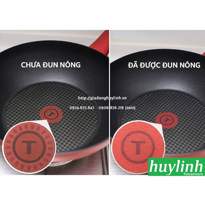 Freeship Chảo chiên xào sâu lòng đáy từ Tefal So Chef G1358695 - 28 cm