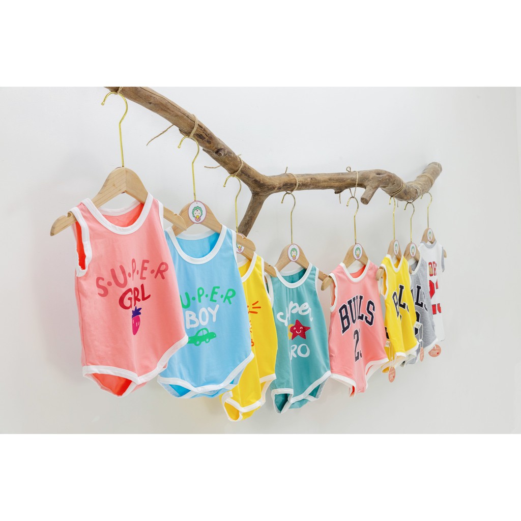 Bodysuit mùa hè 3 lỗ cho bé từ 5 đến 13kg BABYWANT