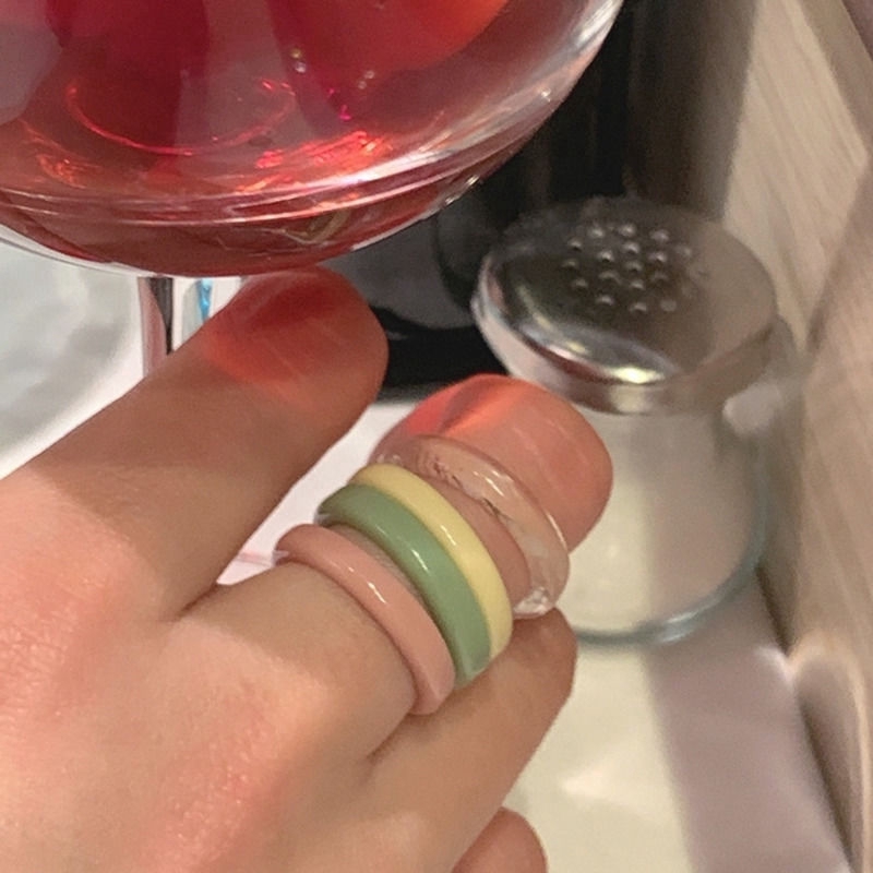 Nhẫn Thời Trang Thiết Kế Đơn Giản Kiểu Hàn Quốc