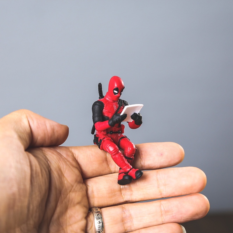 [Rẻ vô địch] Mô Hình Nhân Vật Deadpool 8cm - Mô Hình Avenger