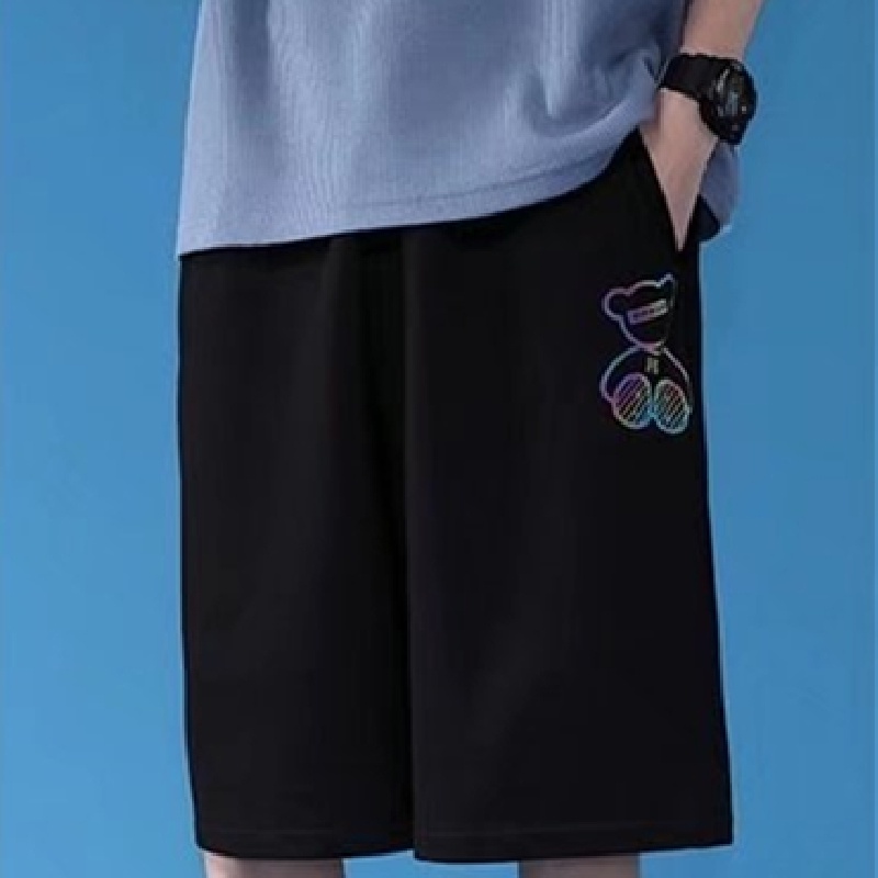 Quần Short Thể Thao Nam In Hình Gấu Hoạt Hình size M-8XL