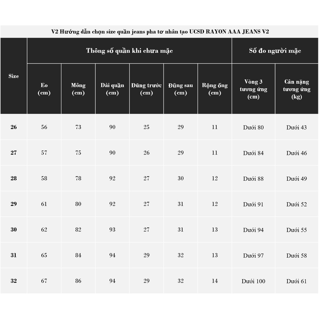 Quần Jean Lưng Cao Pha Tơ Nhân Tạo AAA JEANS | BigBuy360 - bigbuy360.vn