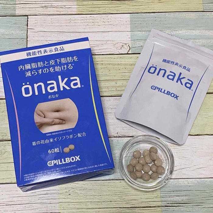 Viên Uống Huỷ Mỡ Bụng Onaka Nhật Bản Hộp 60 Viên, Giảm Mỡ Bụng Hiệu Quả Chính Hãng - Wincy Mart