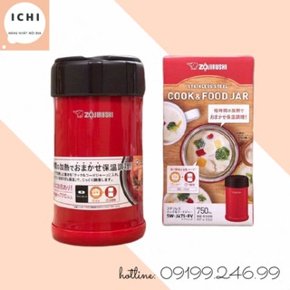 Bình Ủ Thức Ăn/Cháo Zojirushi Food Jar 750mL
