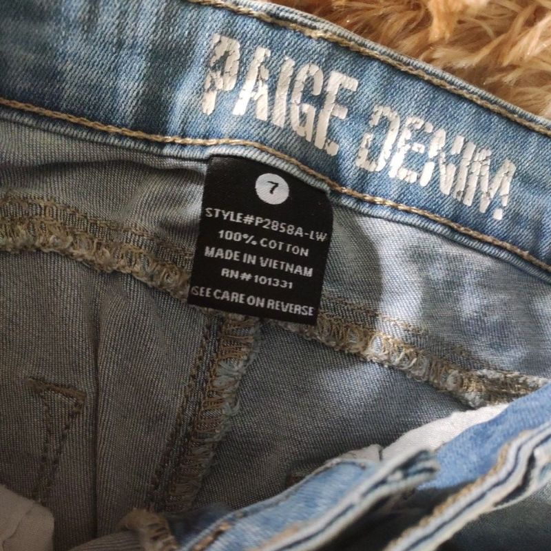 Quần jeans paige denim pass