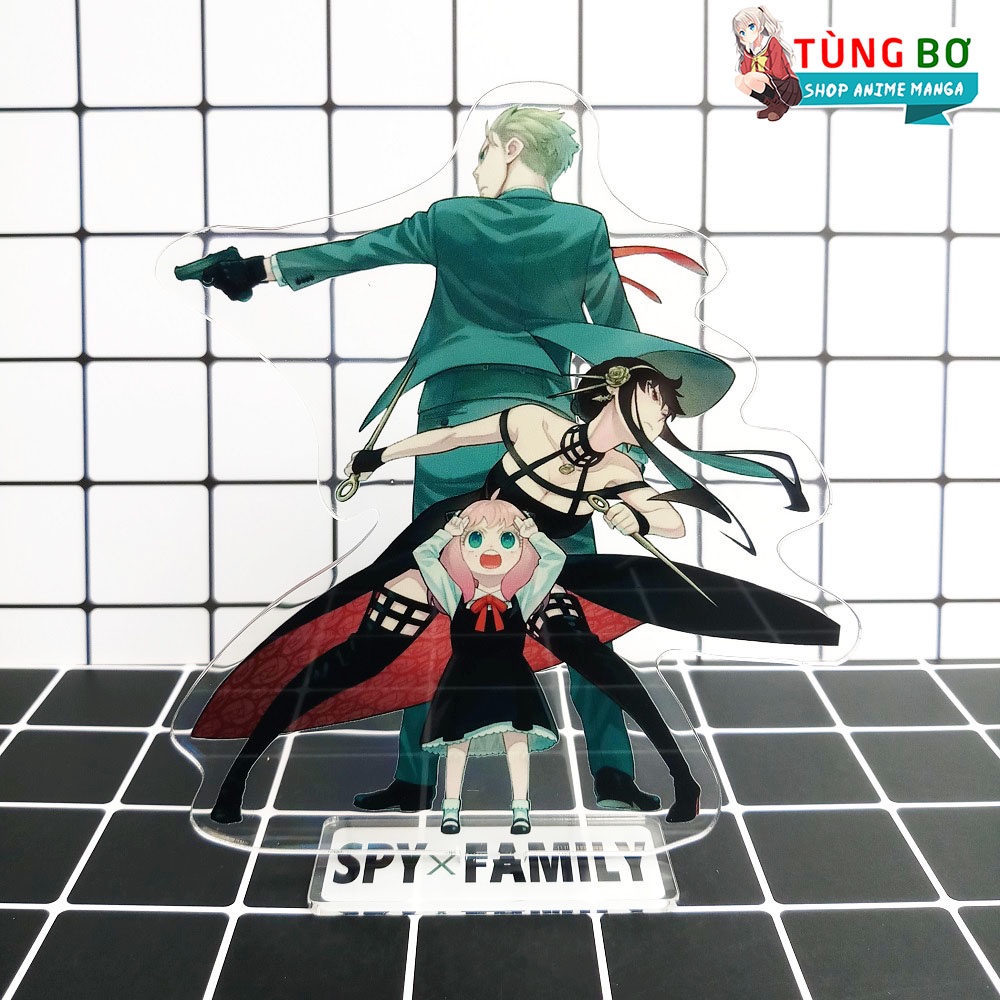 [Standee] Tượng Mica Anime Spy X Family (Loại 1)