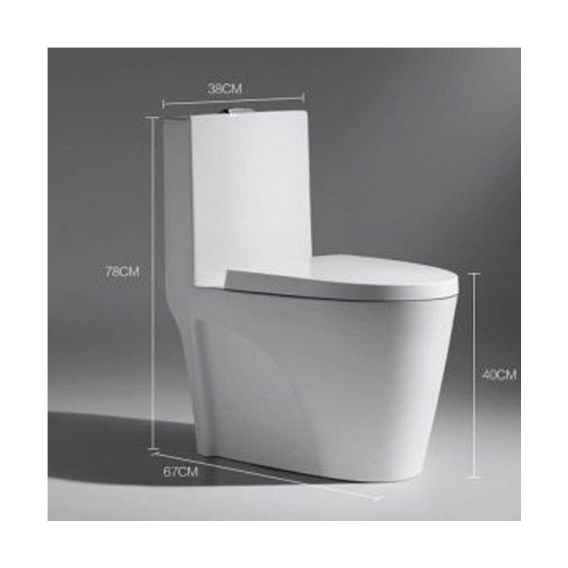 ✅GIÁ SỐC✅Bồn cầu liền khối nắp êm cao cấp men tuyết