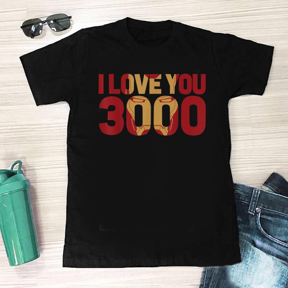Áo unisex ironman I love you 3000 - Áo Marvel cực chất