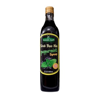 Syrup Golden Farm 520ml chai thủy tinh