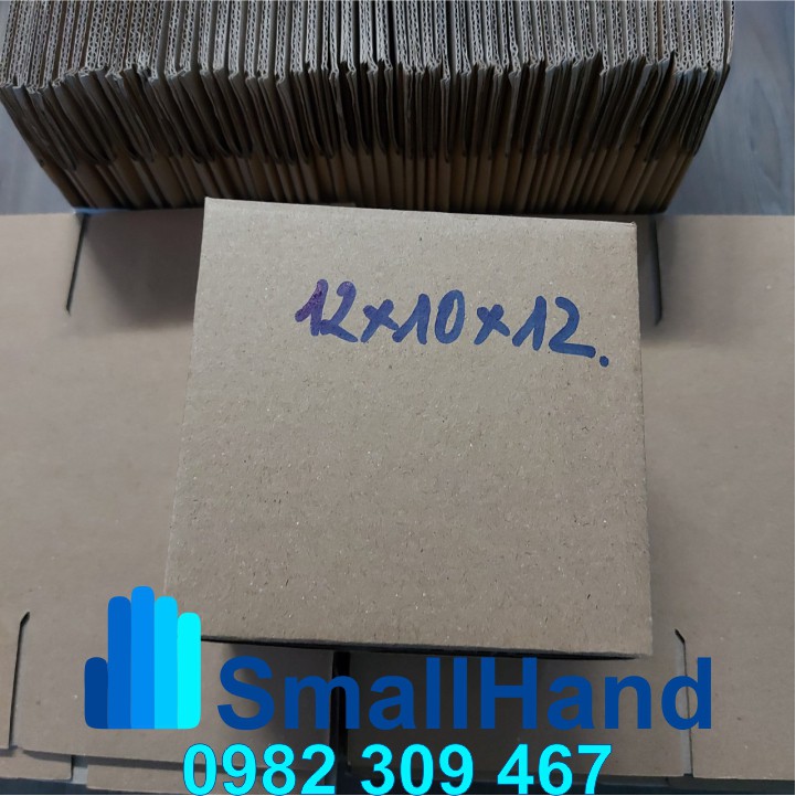 [ 50 chiếc ] Hộp carton KT: 12cm x 12cm x 10cm