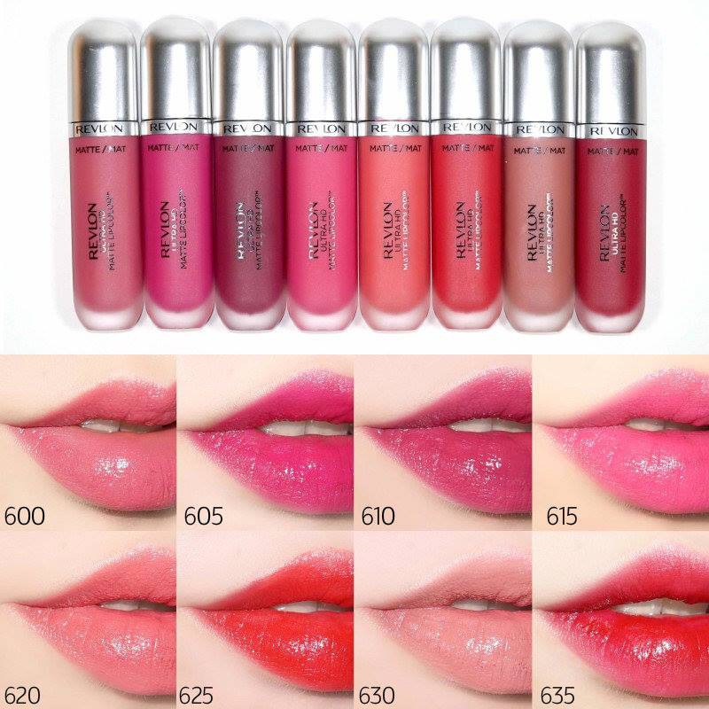 [Chuẩn Mỹ] Son kem lì Revlon siêu mềm môi Ultra HD matte