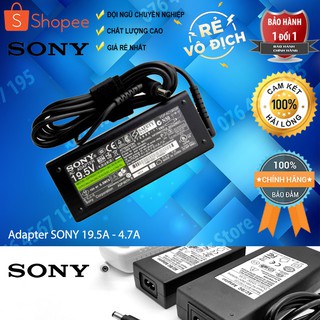 Sạc laptop Sony 19.5V - 4.7A (90W)- Giá sốc bao toàn thị trường