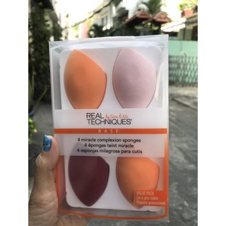 🆘🆘🆘🆘Mút tán nền Real Techniques Miracle Complexion Sponge sét 1 cục-2 cục-4 cục- 5 cục