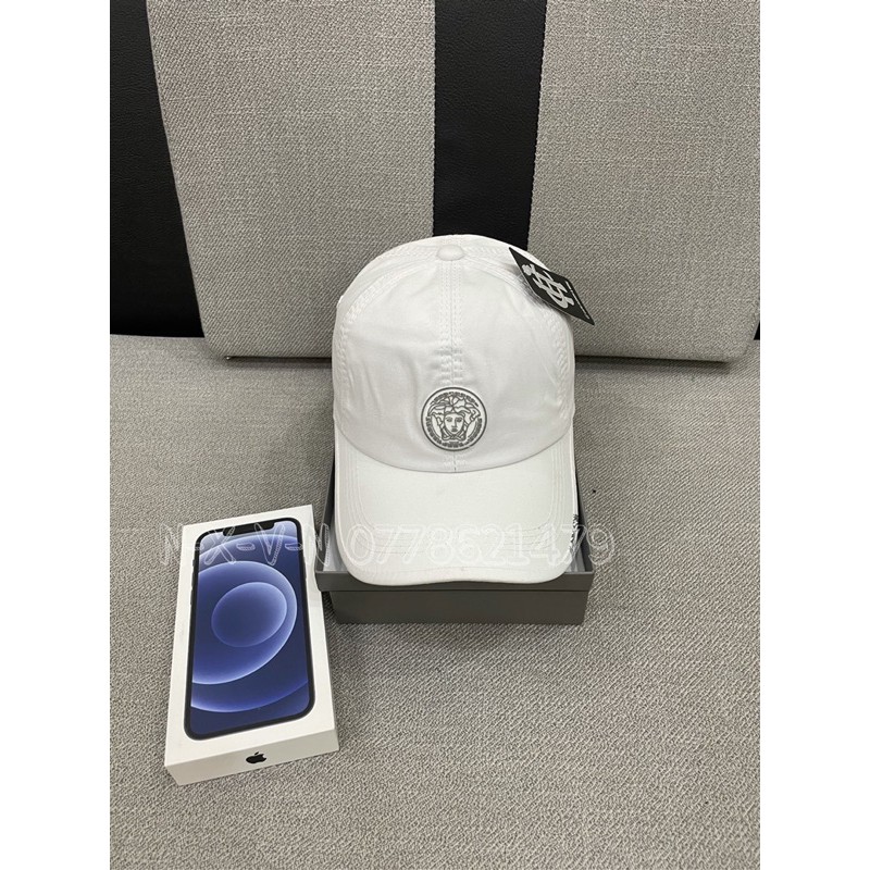 Nón kết lưỡi trai Kaki logo ve sac in kết thời trang nam nữ