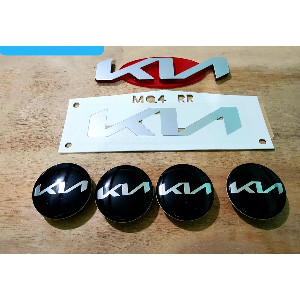 Nắp chụp lazang/mâm xe KIA mẫu MỚI 2022 - đường kính 60mm - dùng cho các dòng xe Kia - 52960R0100