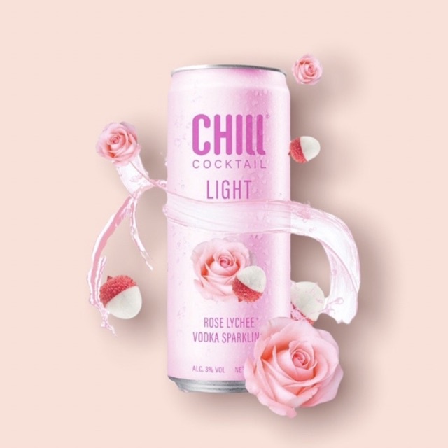 Thùng 6 lon Chill Cocktail mix vị 330ml/lon