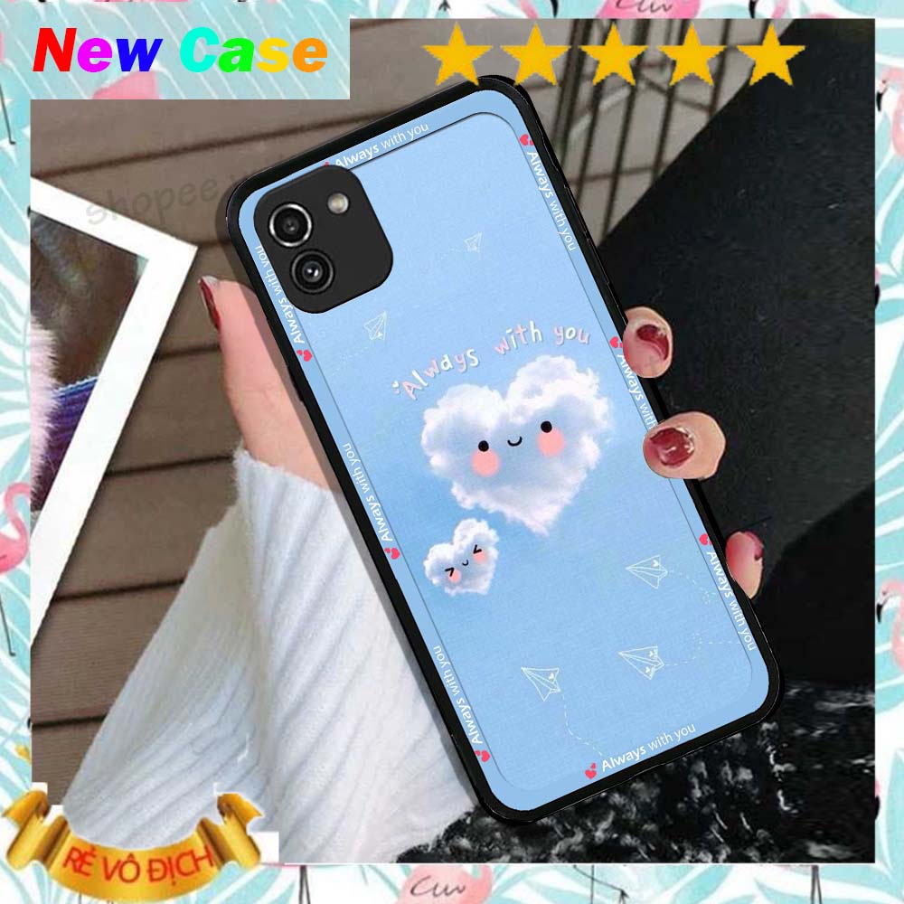 Ốp lưng Samsung A03 / A04 in hình họa tiết động vật cute đáng yêu