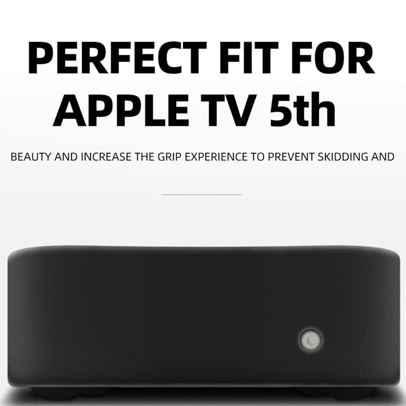 Ốp Điện Thoại Silicon Chống Trượt Chống Sốc Cho apple tv box 4k 5th / 4th